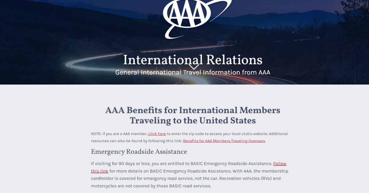 AAA (American Automobile Association)