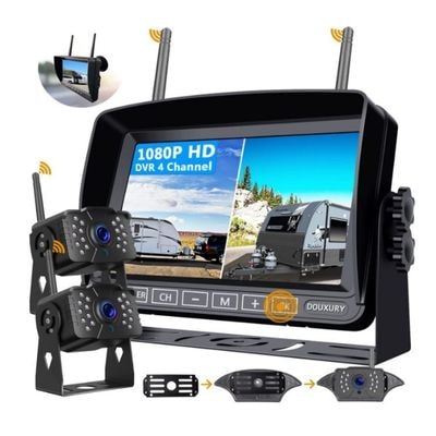 FHD 1080P 2 RV Backup Camera System