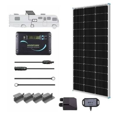 Renogy 100-Watt 12 Volt Solar RV Kit