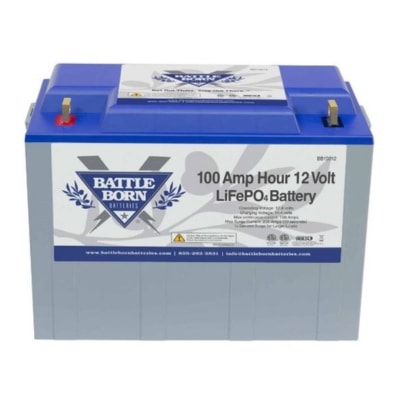 Battle Born Batteries LiFePO4 12 Volt Deep Cycle Battery