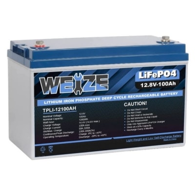 Weize 12V 100Ah LiFePO4