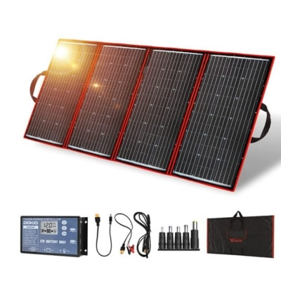 DOKIO 300w 18v Portable Foldable Solar Panel Kit