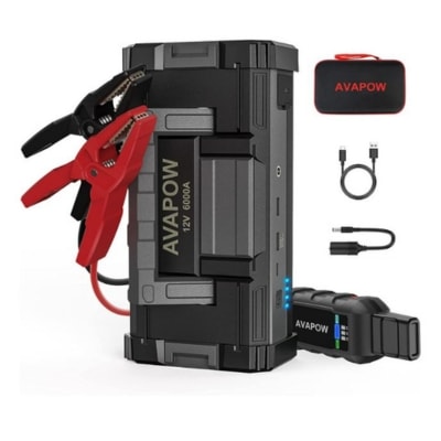 AVAPOW 6000A Car Battery Jump Starter