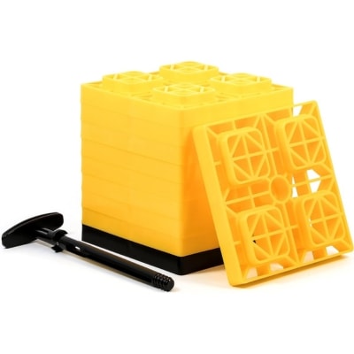 Camco Yellow Drive-On Tri-Leveler