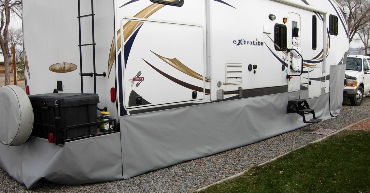 Canvas RV Skirting