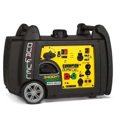 Champion 3400-Watt Portable Dual Fuel