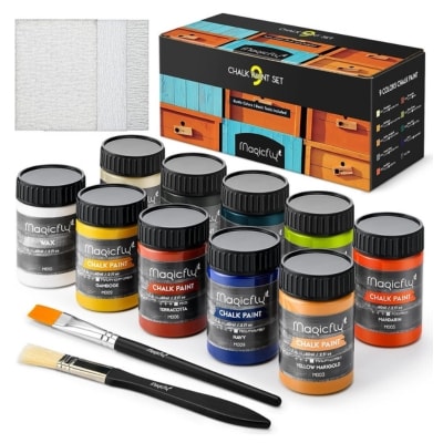 Magicfly 15 Pcs Chalk Paint Set