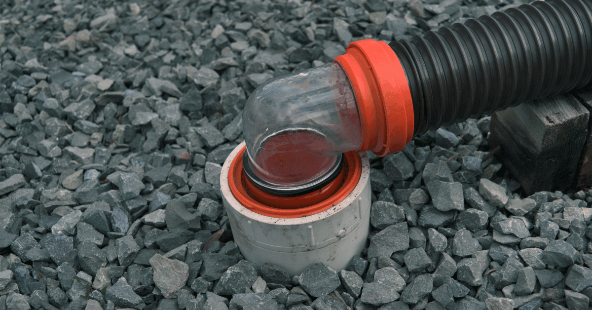 Connect Sewer Hose to RV