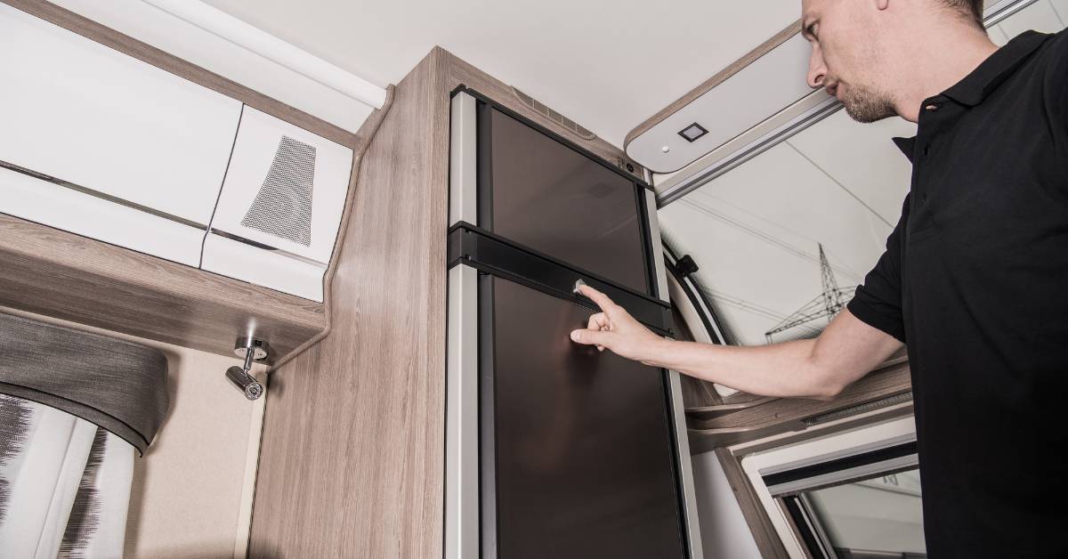 RV Motorhome Fridge Check