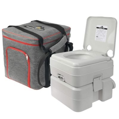 Camping Brothers Portable Toilet with Carry Bag
