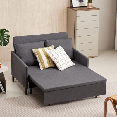 XSPRACER 3-in-1 Convertible Sleeper Loveseat Sofa Couch