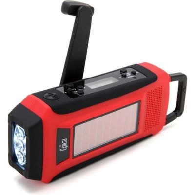 Epica Emergency Solar Hand Crank AM/FM/NOAA Digital Radio
