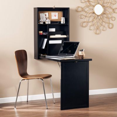 SEI Furniture Fold-Out Convertible Desk