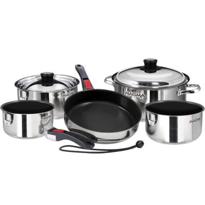 Magma Products Nesting Stainless Steel Cookware Set