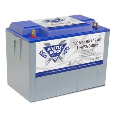 Battle Born 100Ah 12 Volt LiFePO4 Deep Cycle Battery
